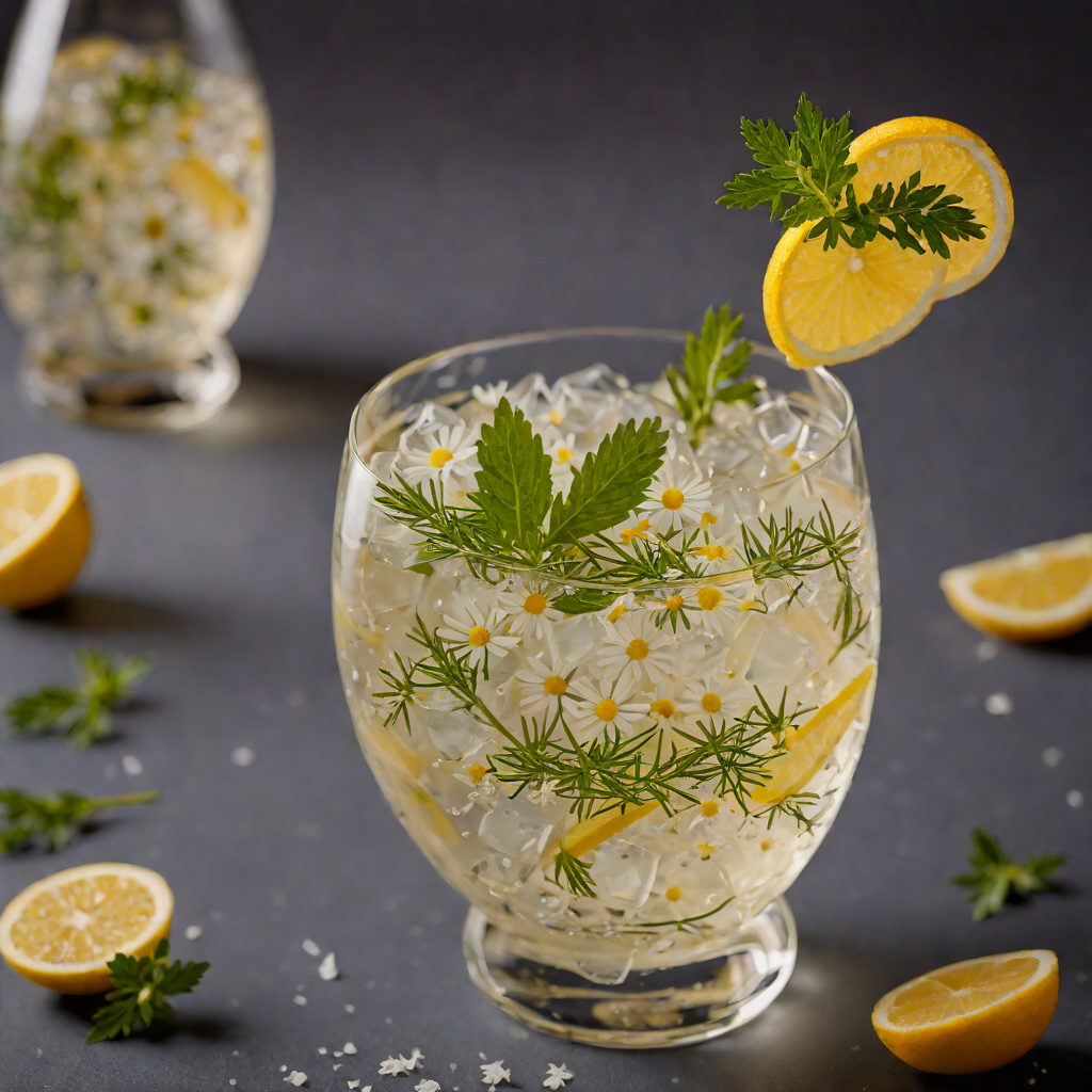 Herb-Muddled Gin Daisy with Elderflower