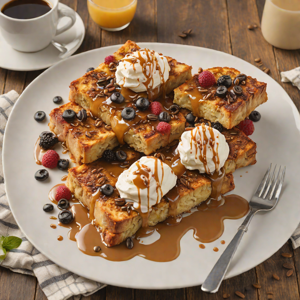 Drip Coffee Infused French Toast Bake