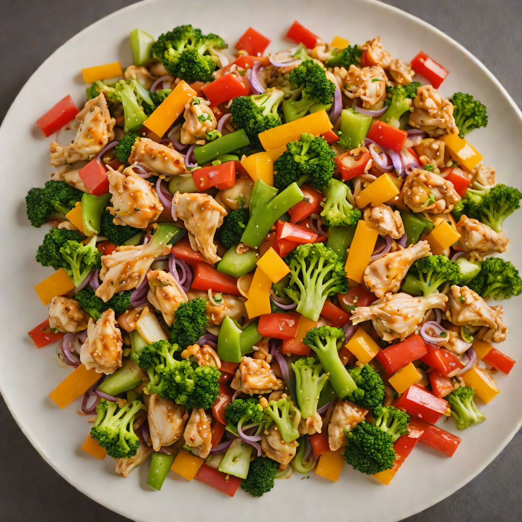 Kid-Friendly Mini Chicken and Veggie Stir Fry