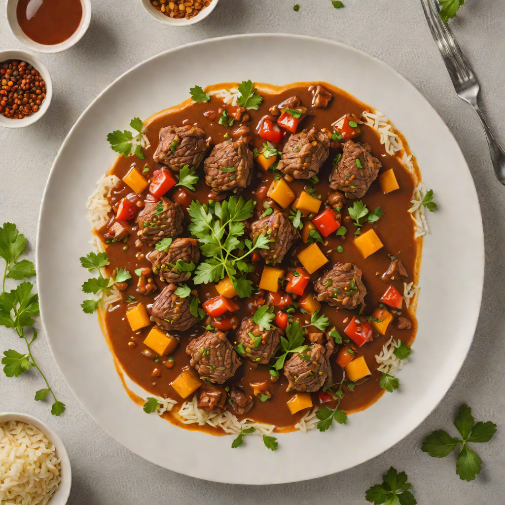 Slow-Braised Ethiopian Spiced Lamb with Berbere Sauce