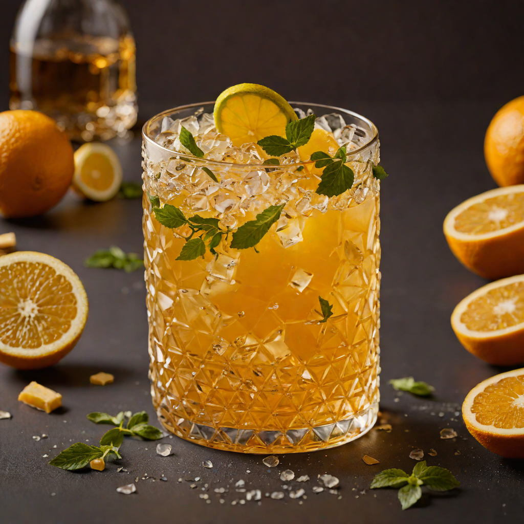 Citrus-Honey Whiskey Smash