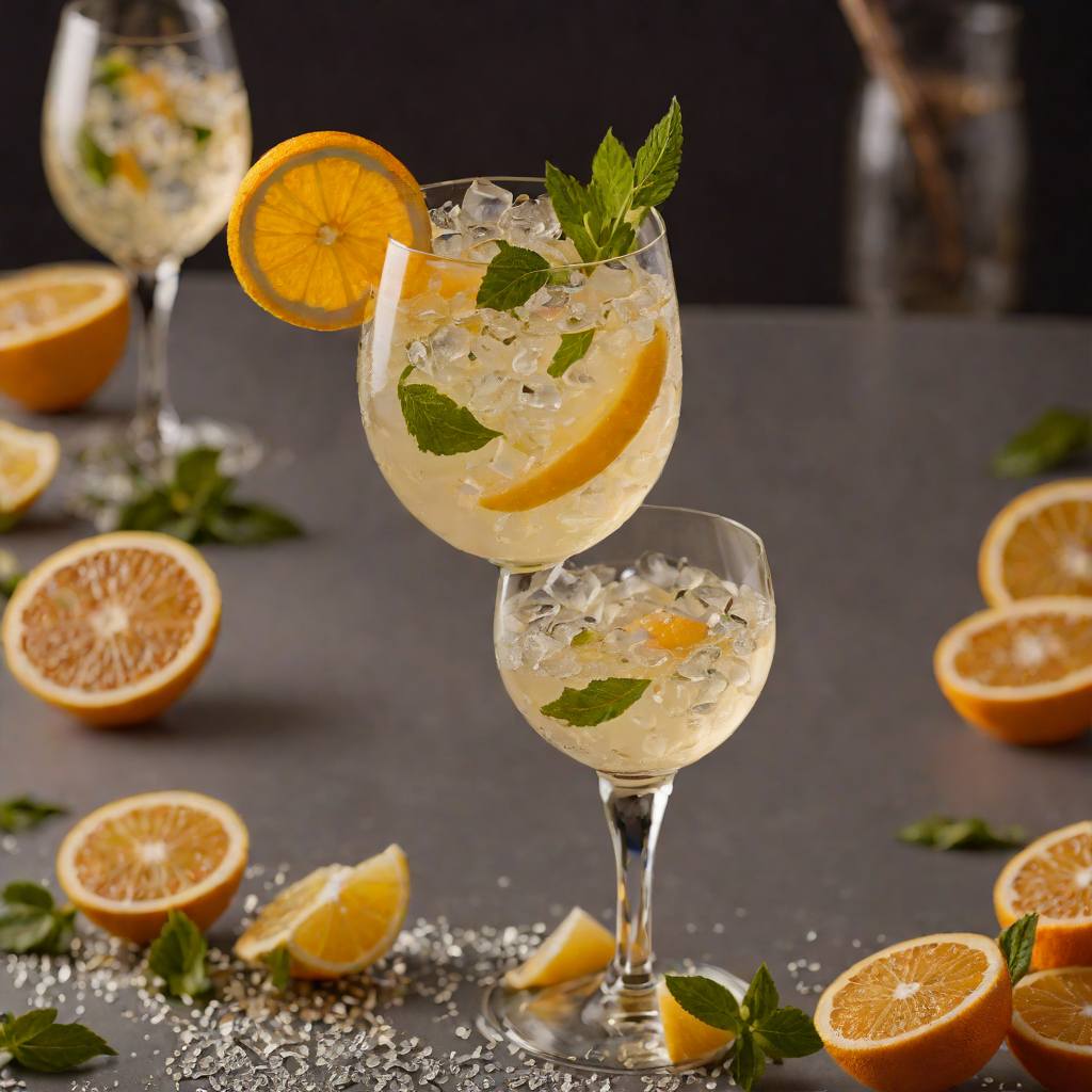 Sparkling Floral Citrus Fizz