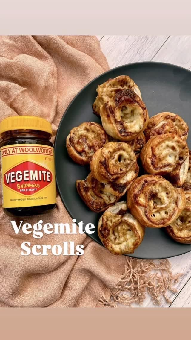 Spiced Vegemite and Cheese Scrolls