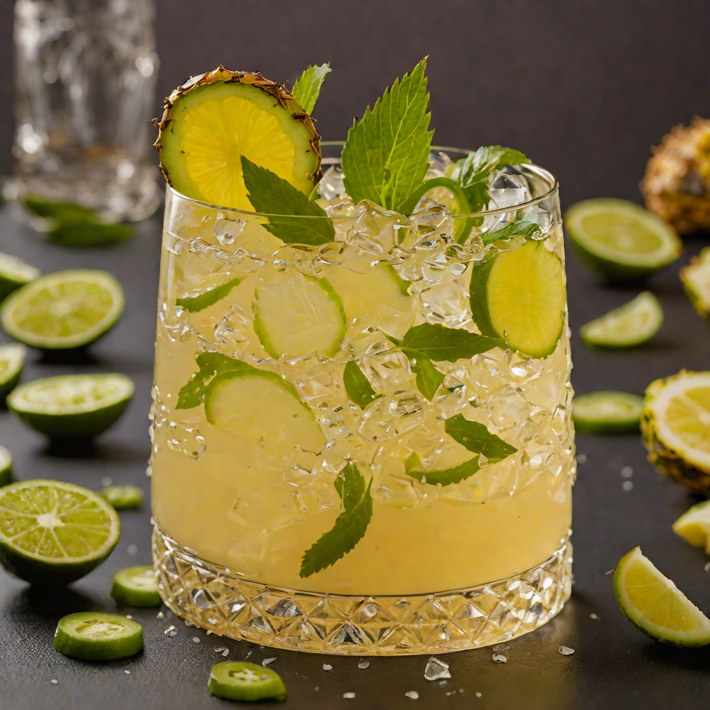 Tequila Pineapple Jalapeño Smash
