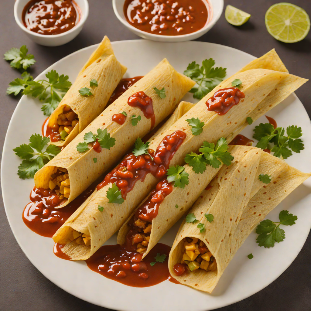 Corn Tortilla Tamales with Pepian-Inspired Sauce