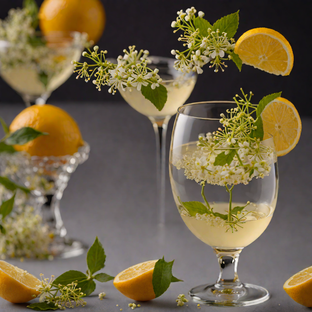 Citrus Blossom Aperitif with Elderflower