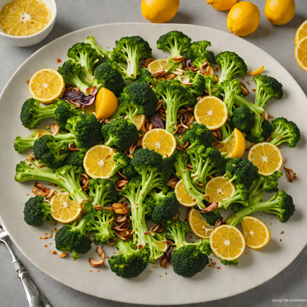 Pan-Roasted Broccoli with Charred Citrus and Garlic