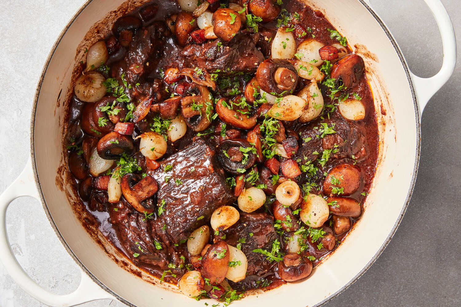 Martin's Heritage Beef Bourguignon with Root Vegetable Medley