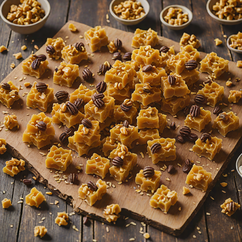 No-Bake Honeycomb Candy Clusters