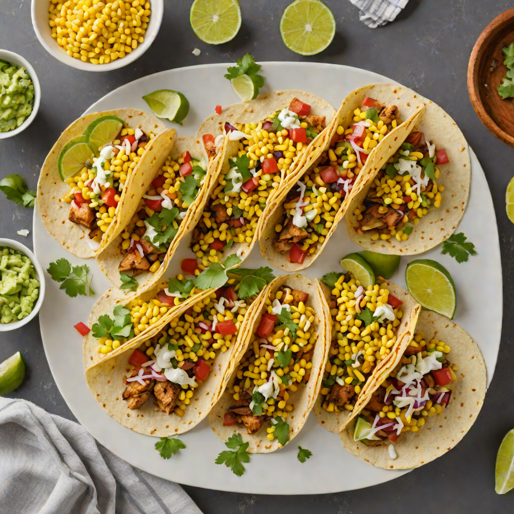 Smoky Southwest Grilled Chicken Tacos with Corn Salsa