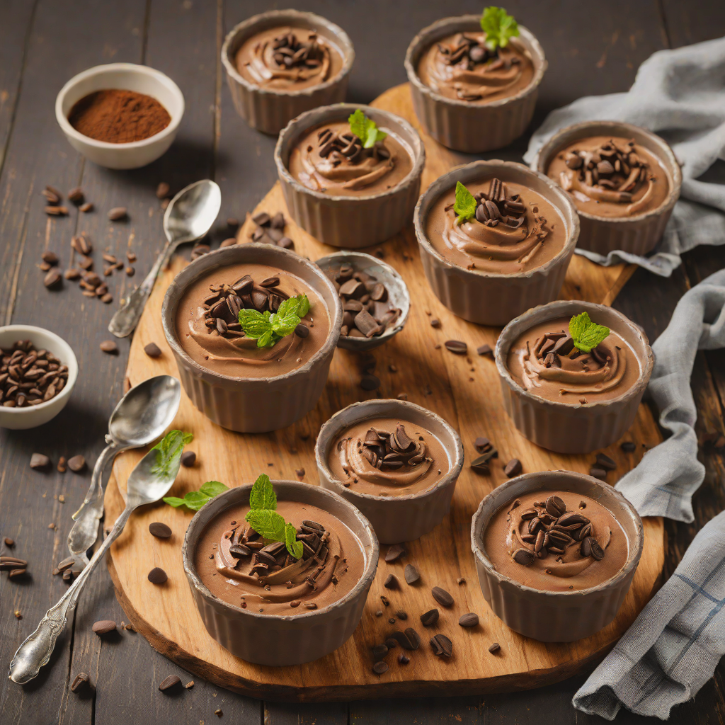 No-Bake Chocolate Espresso Mousse Pots