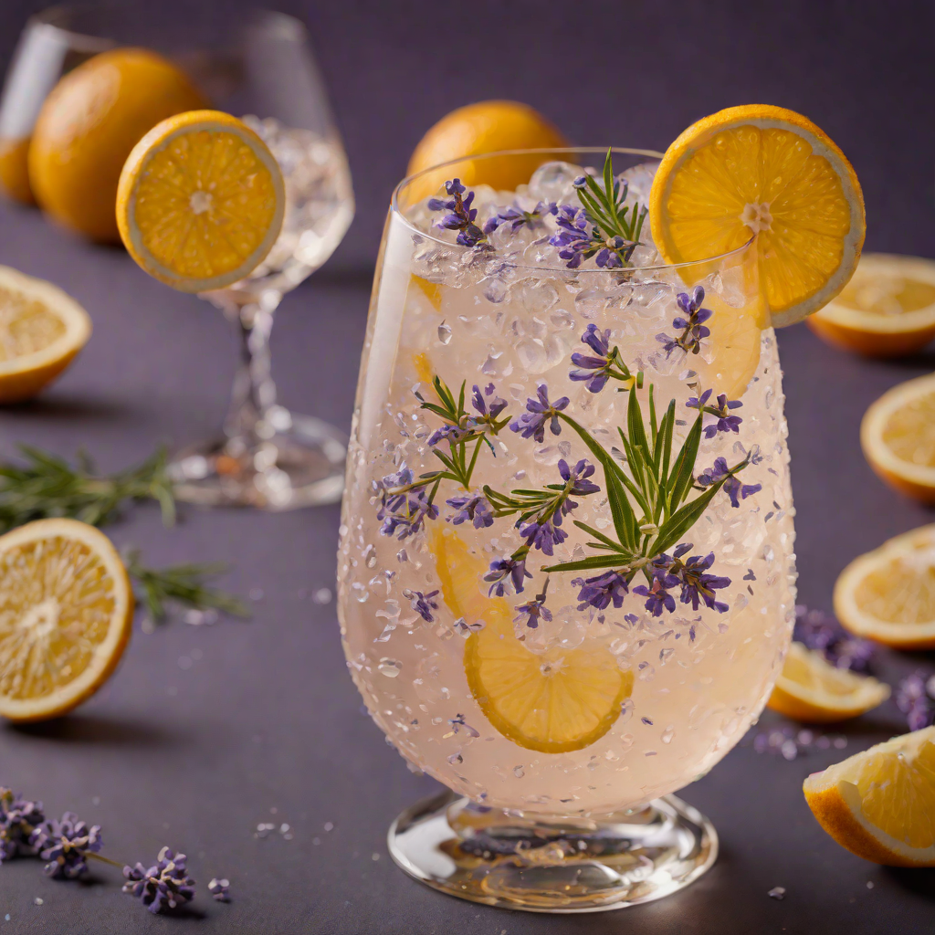 Sparkling Lavender Citrus Fizz