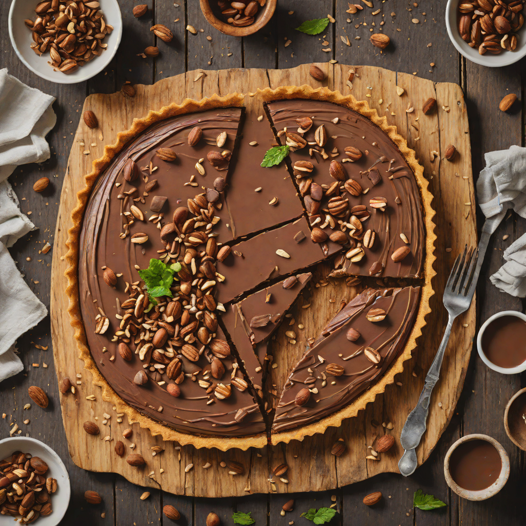 No-Bake Chocolate Hazelnut Mousse Tart