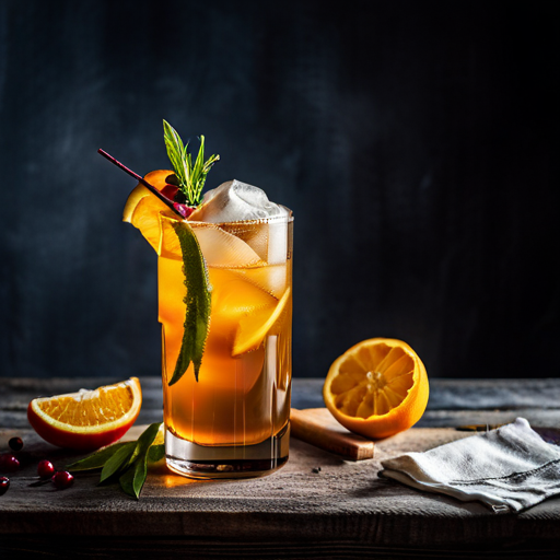 Chilled Ginger Vodka Fizz