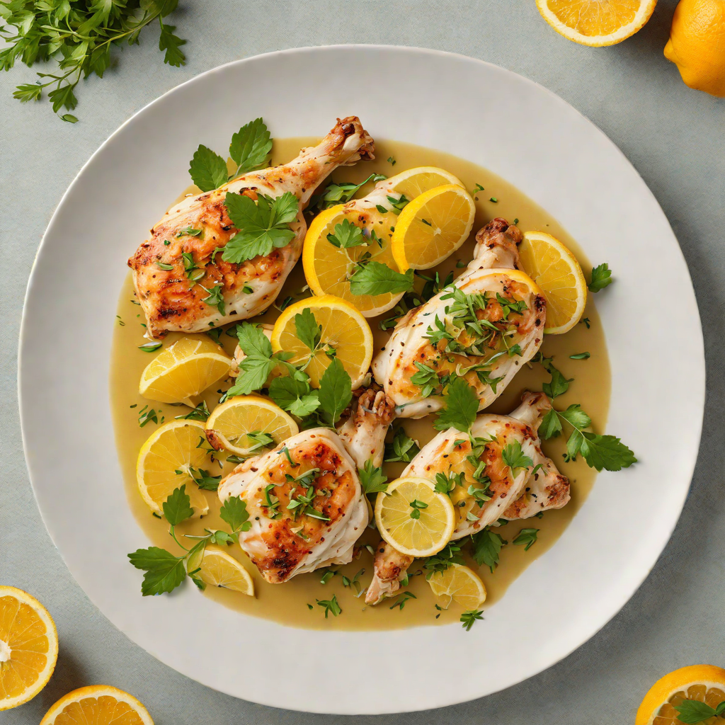 Sautéed Chicken with Tangy Citrus and Herb Sauce