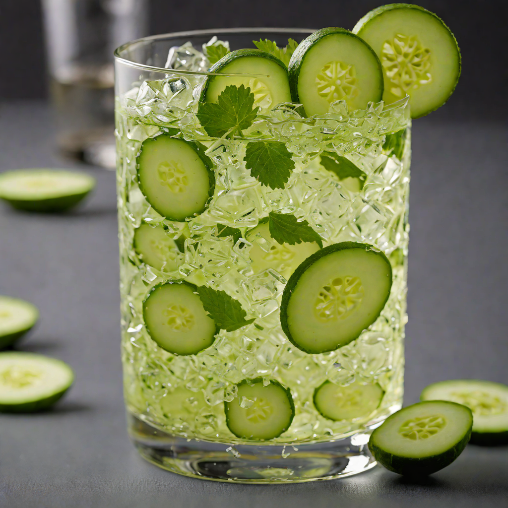 Gin and Fresh Cucumber Stirred Collins