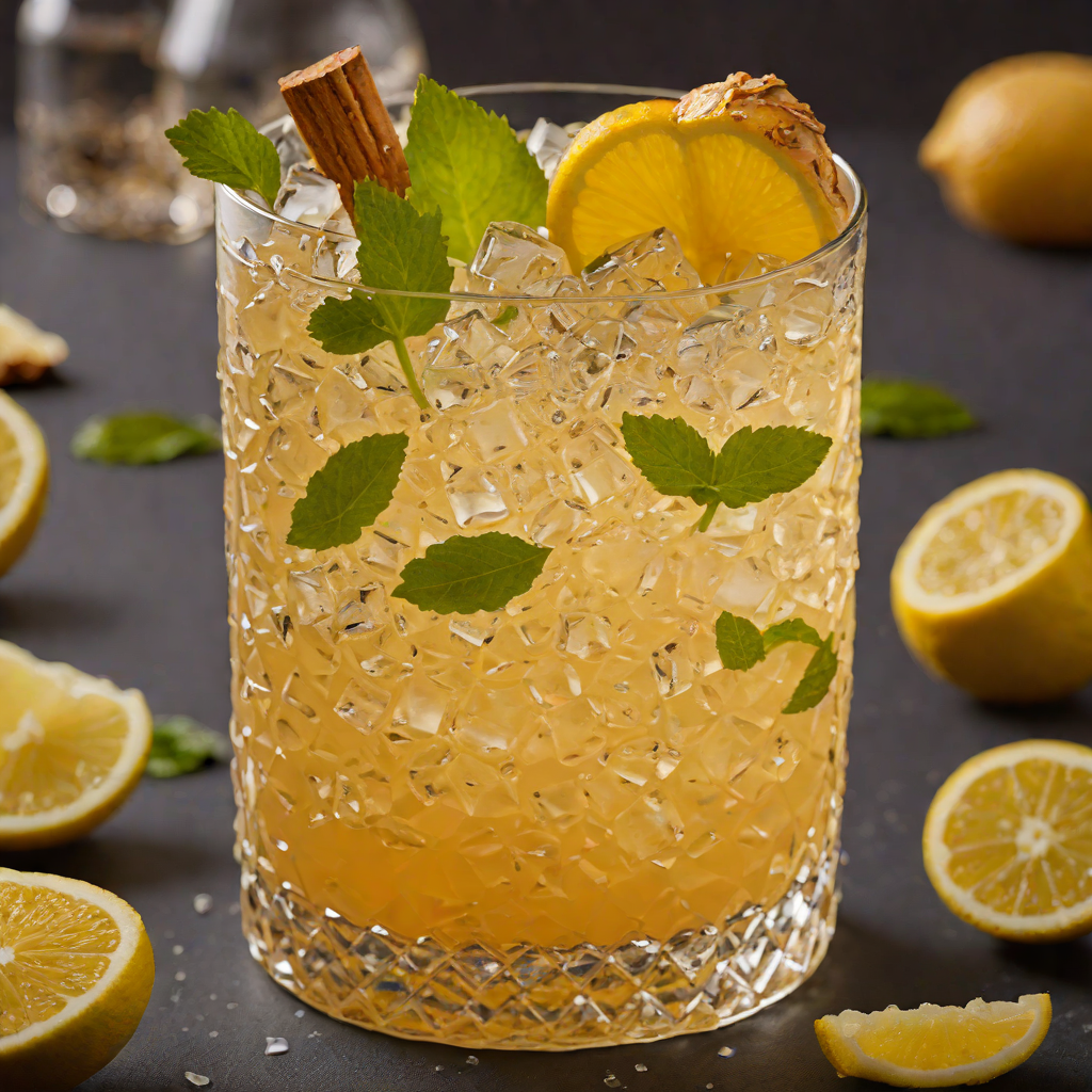 Tropical Bourbon Ginger Smash