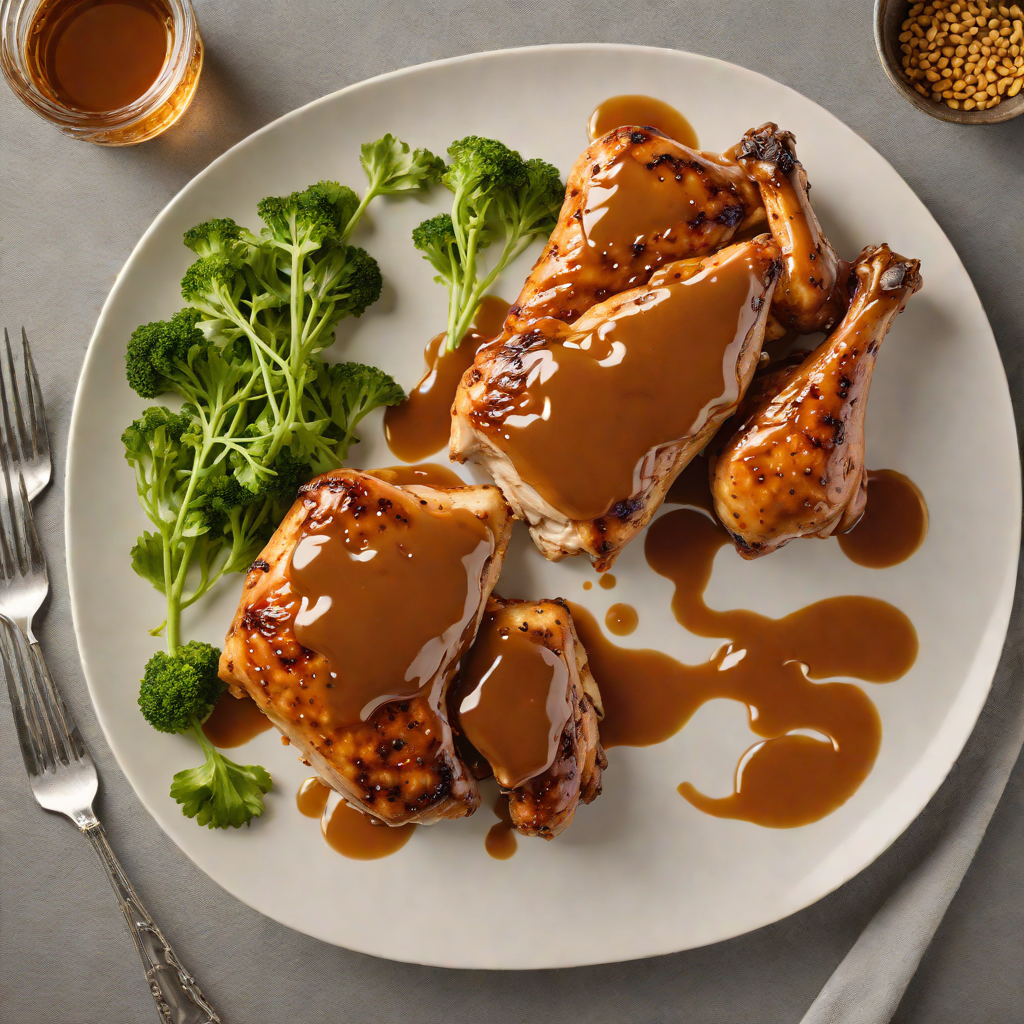 Pan-Seared Bourbon-Glazed Chicken with Bluegrass Honey