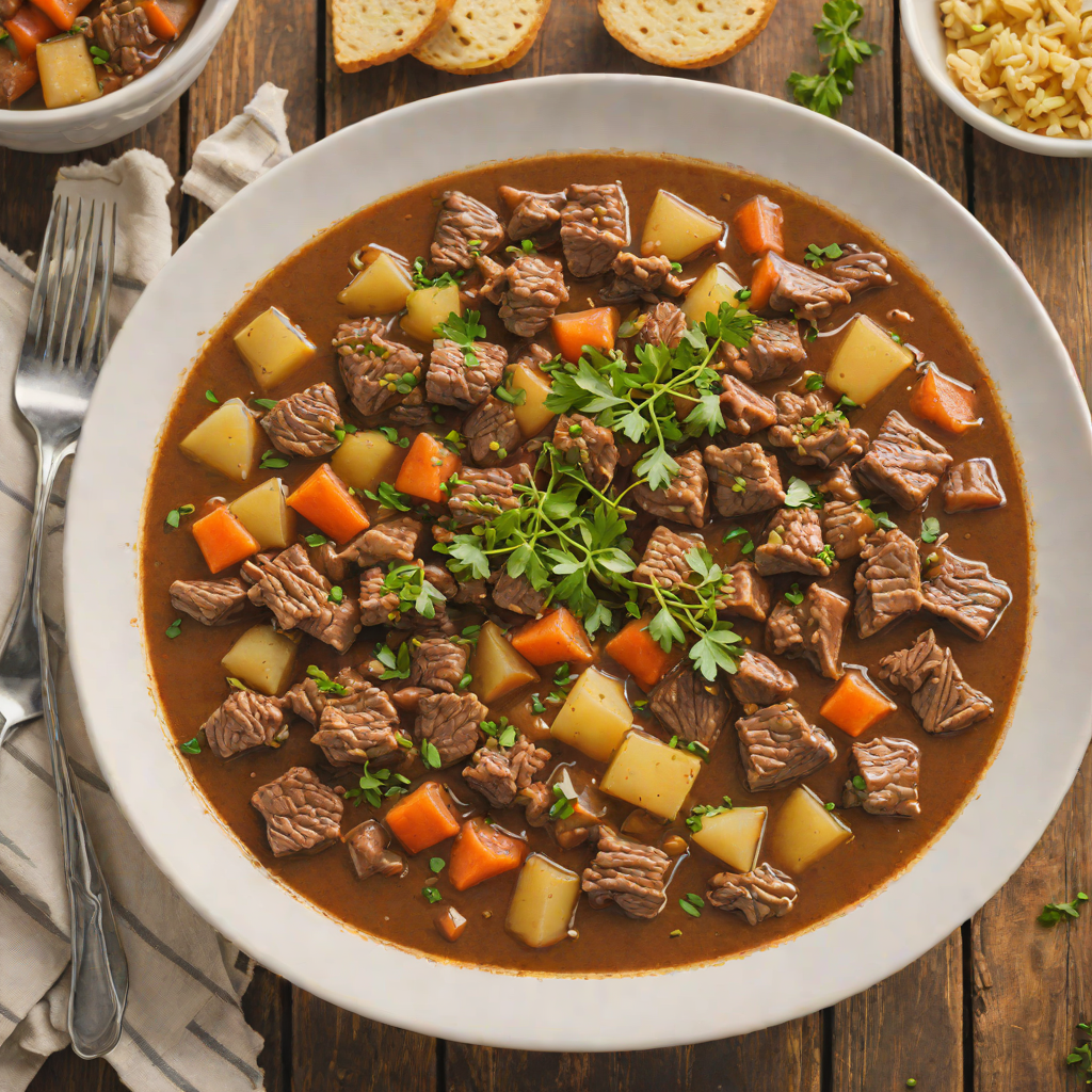 Slow Cooker Kentucky-Style Bourbon Beef Stew