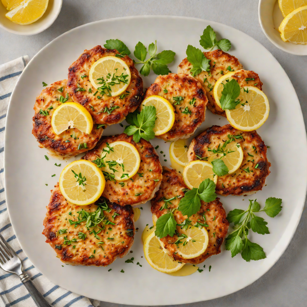 Crisp Pan-Fried Pork Cutlets with Lemon Garlic Butter