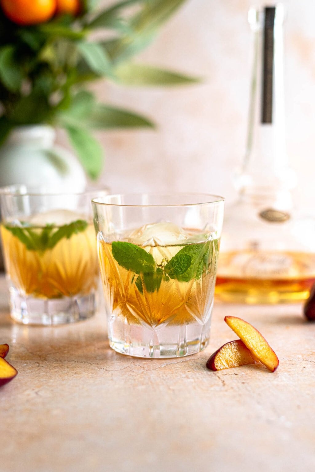 Kentucky Bourbon Peach Old Fashioned
