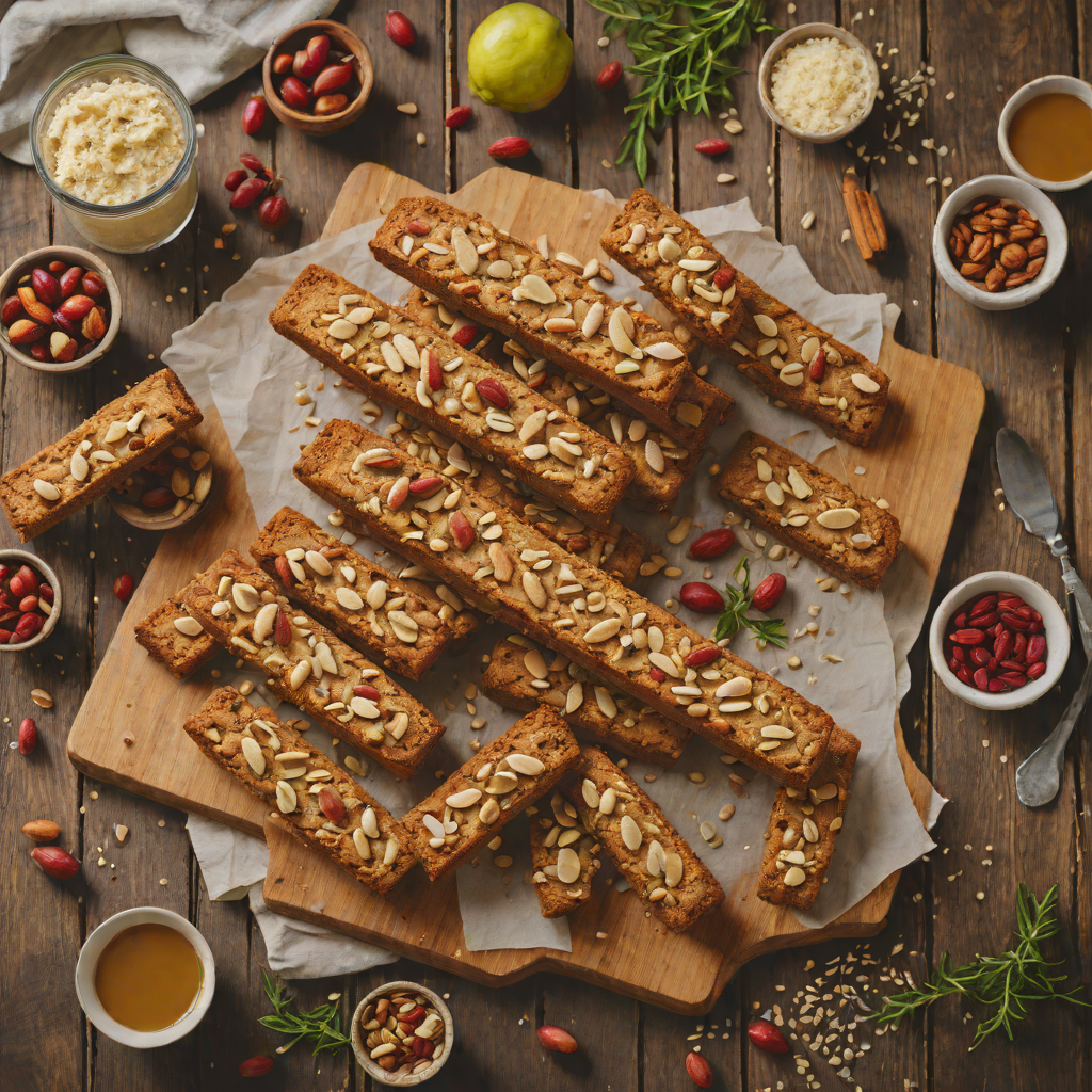 Macadamia and Quandong Spice Biscotti