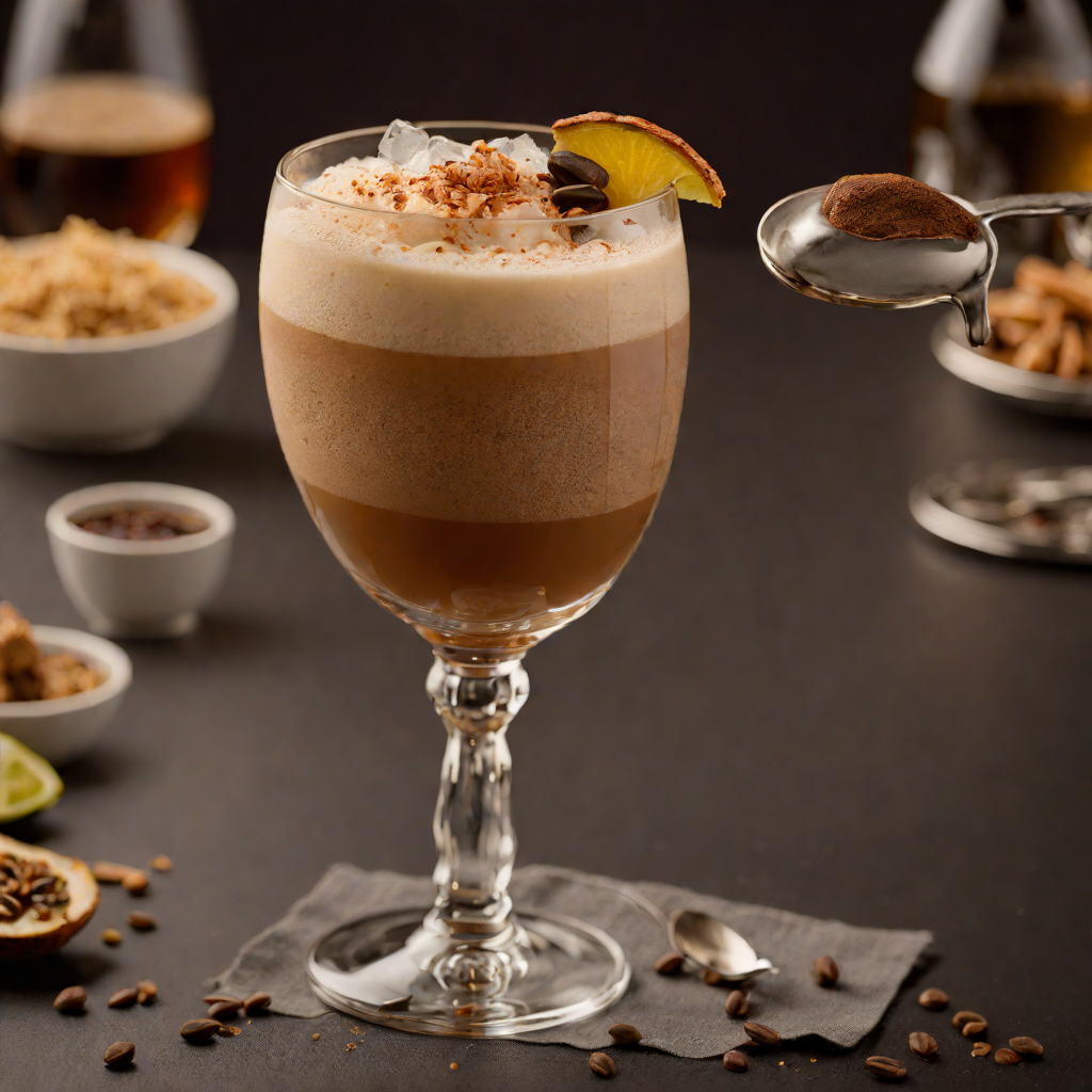 Frothy Espresso Rum Sour