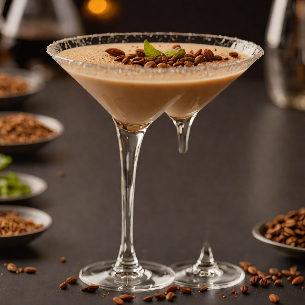 Lebanese Spice Cardamom Coffee Martini