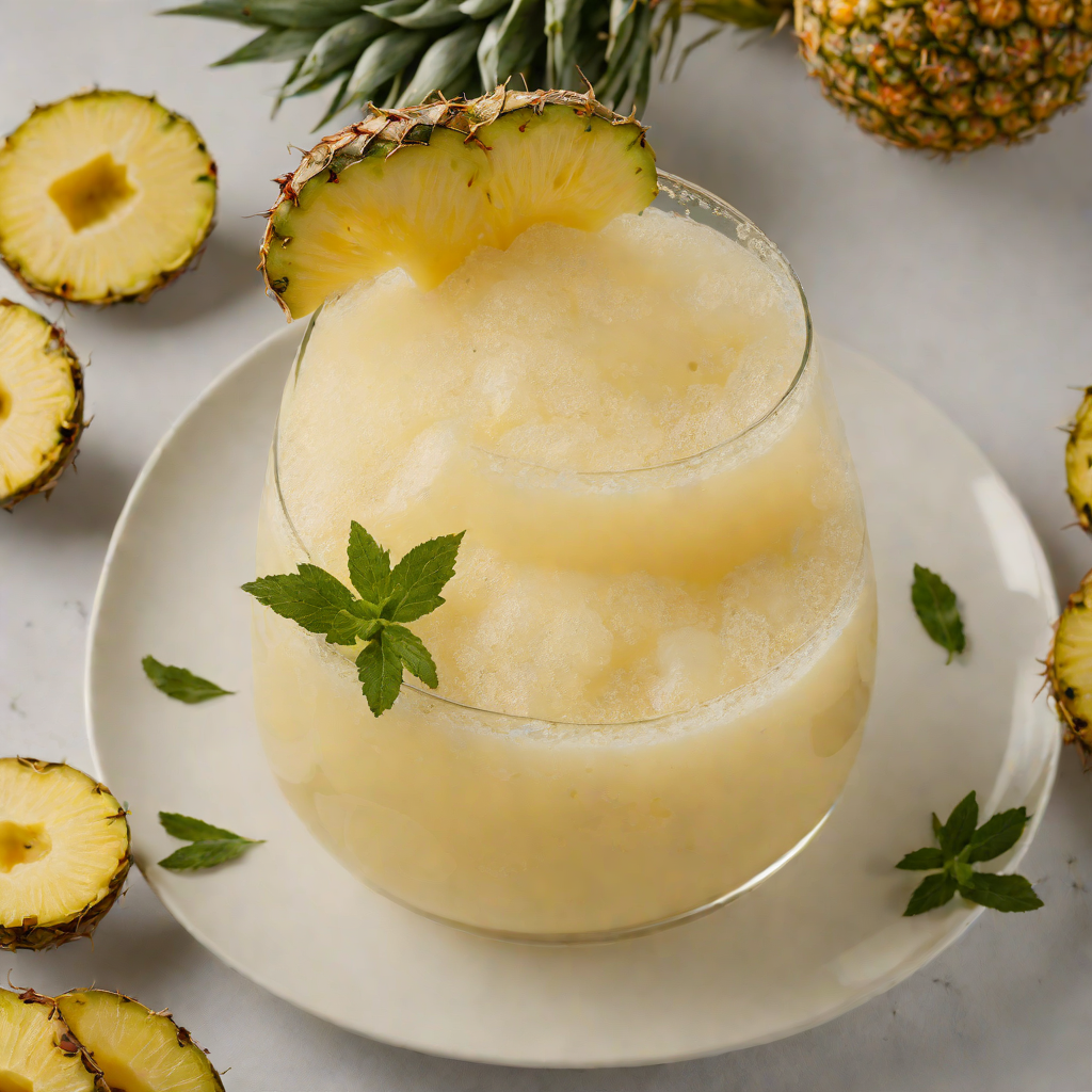 Frozen Pineapple Rum Sour