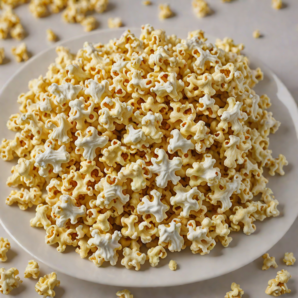 Sweet Vanilla Popcorn Clusters