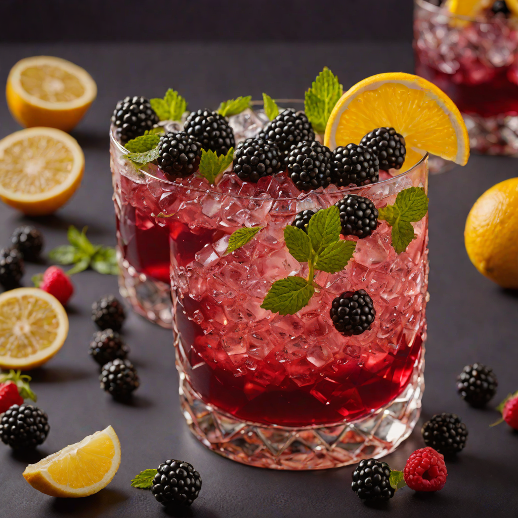 Sparkling Citrus Blackberry Smash