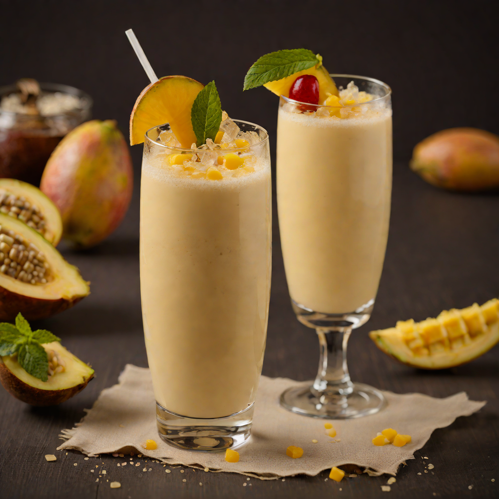 Dominican Mango Rum Shake