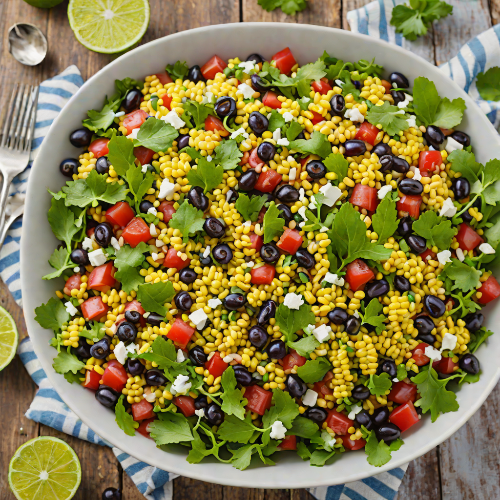 Corn Salad with Lime Vinaigrette