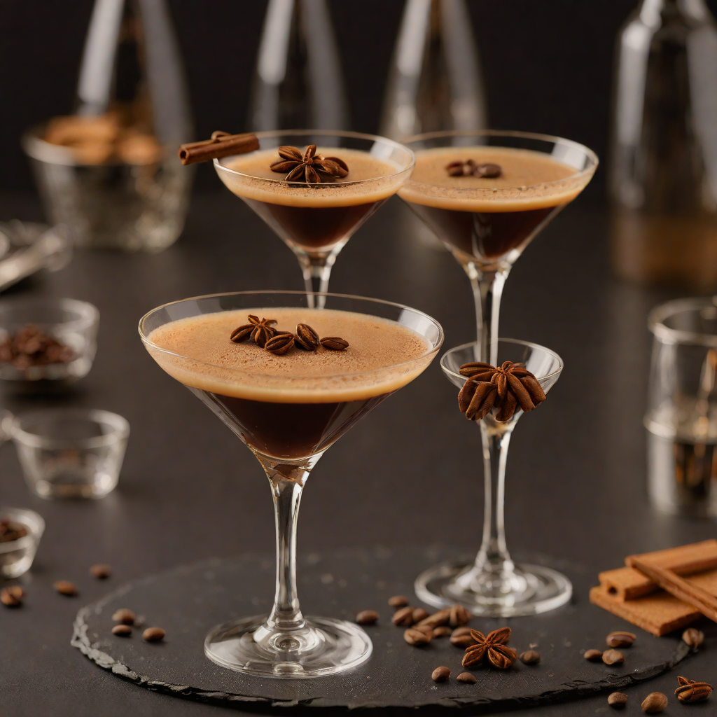 Espresso-Spiced Martini with Vanilla Bean