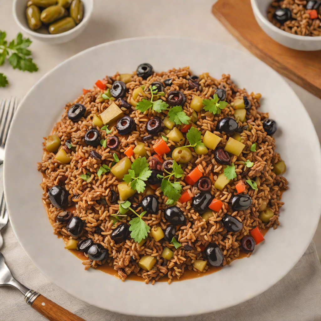Dominican-Style Beef Picadillo with Olives and Raisins