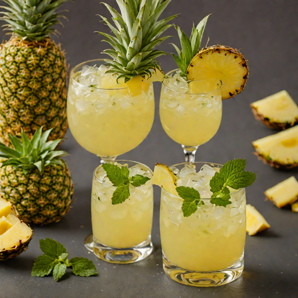 Minted Pineapple Refresher