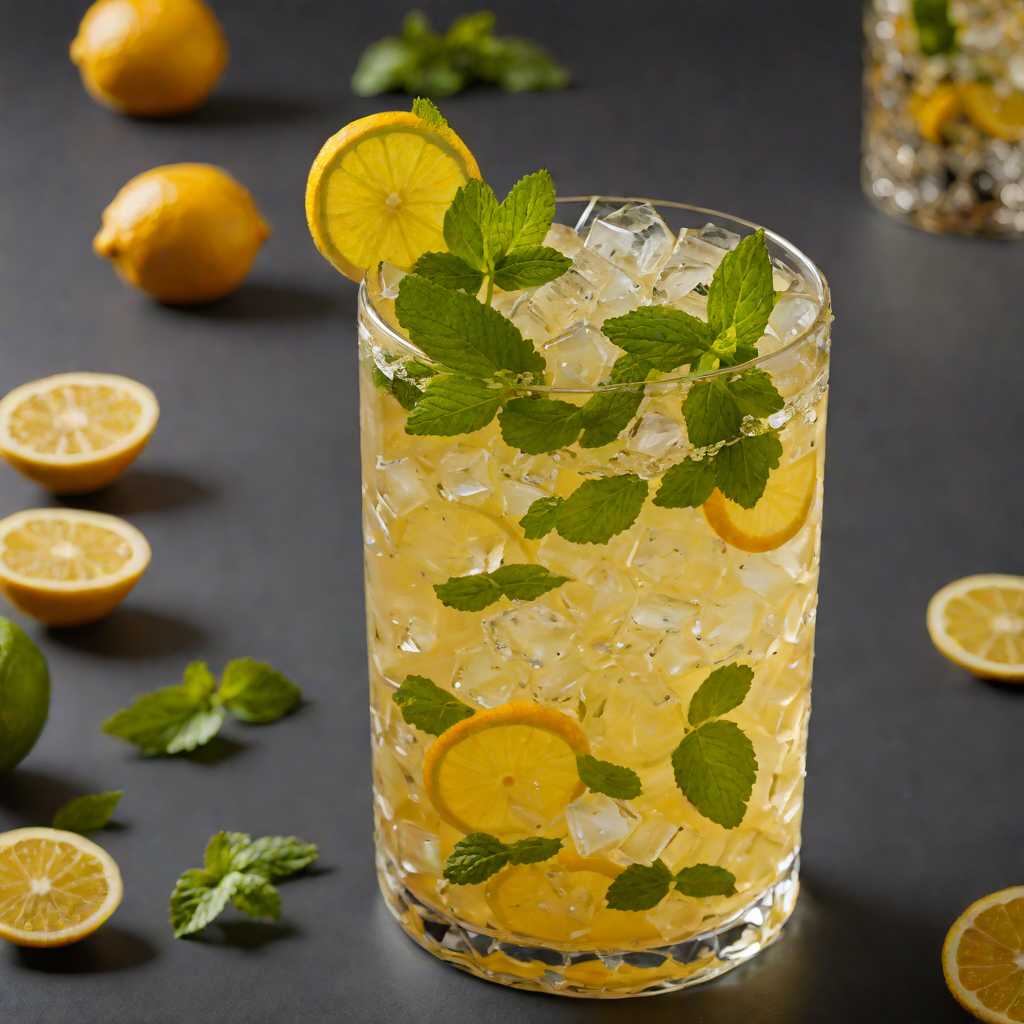 Citrus-Mint Iced Green Tea