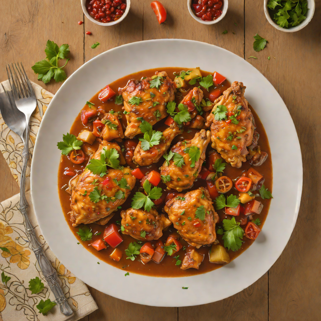 Dominican-Style Pollo Guisado with Sofrito