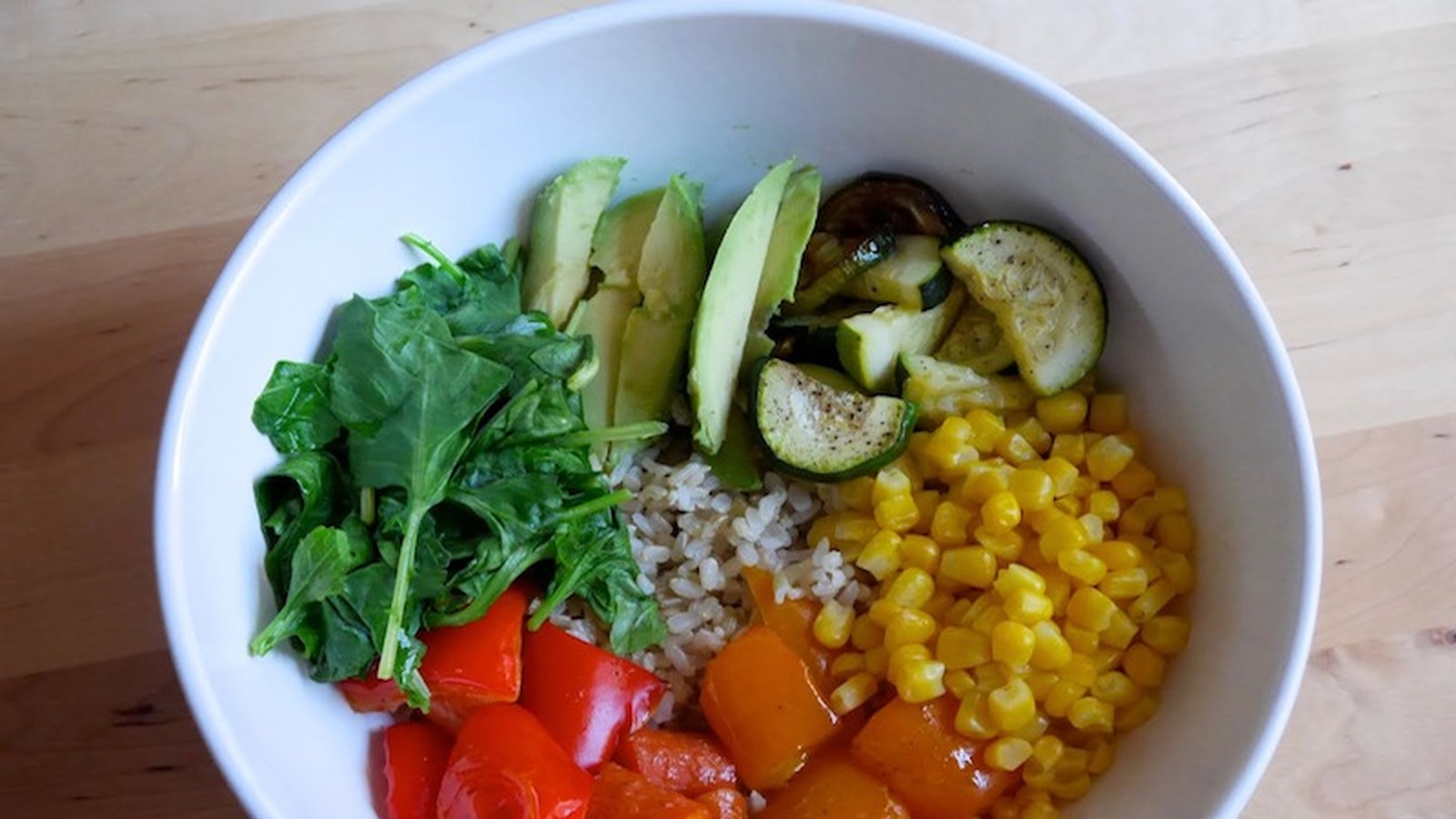 Rainbow Rice Bowls with Hidden Carrot-Zucchini Puree