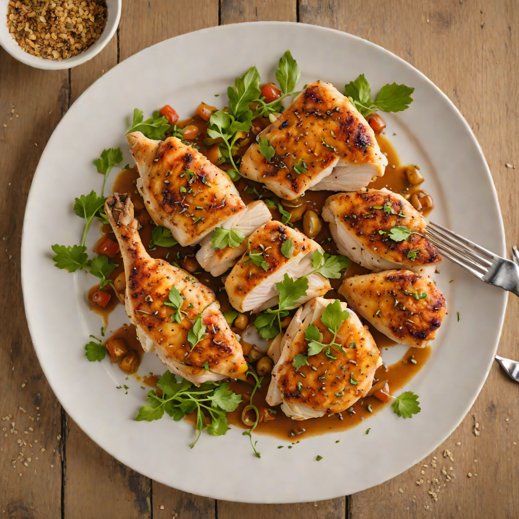 Pan-Seared Chicken with Microsoft Bookings-Inspired Scheduling Spice Rub