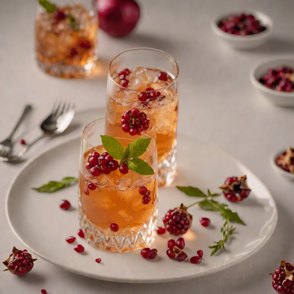 Spiced Pomegranate Highball