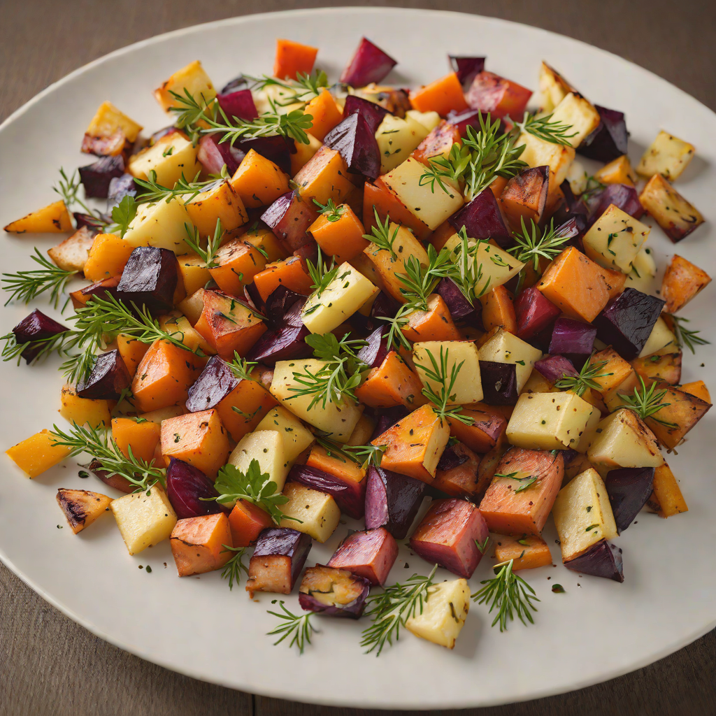 Kristoff’s Nordic Roasted Root Vegetable Medley