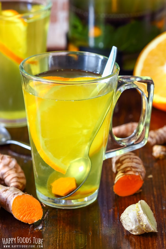 Half-Dose Ginger Turmeric Detox Tea