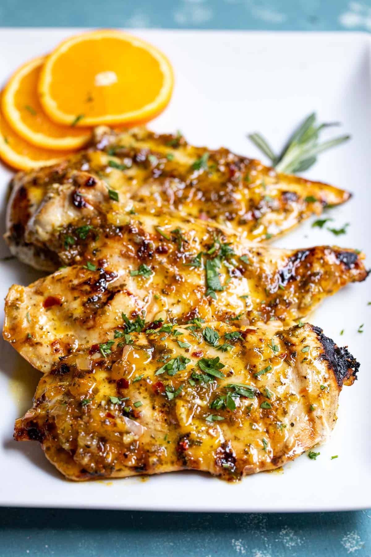 Pan-Seared Chicken with San Jose Citrus Glaze
