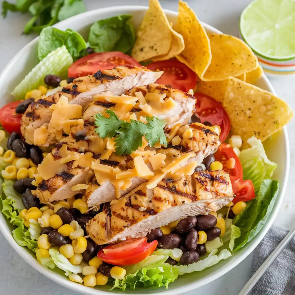 Grilled Citrus-Marinated Chicken with Southwest Black Bean Salad