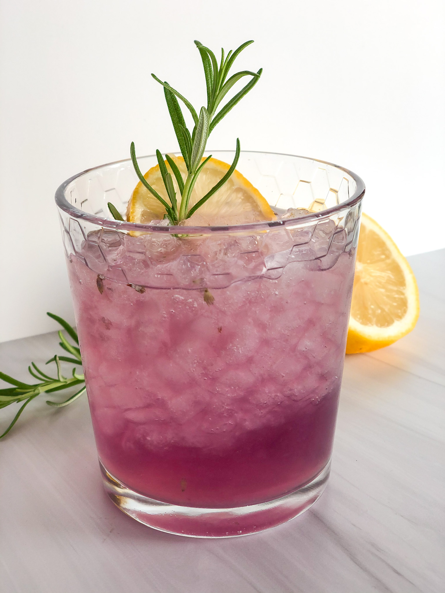 Mediterranean Honey-Lavender Gin Sour