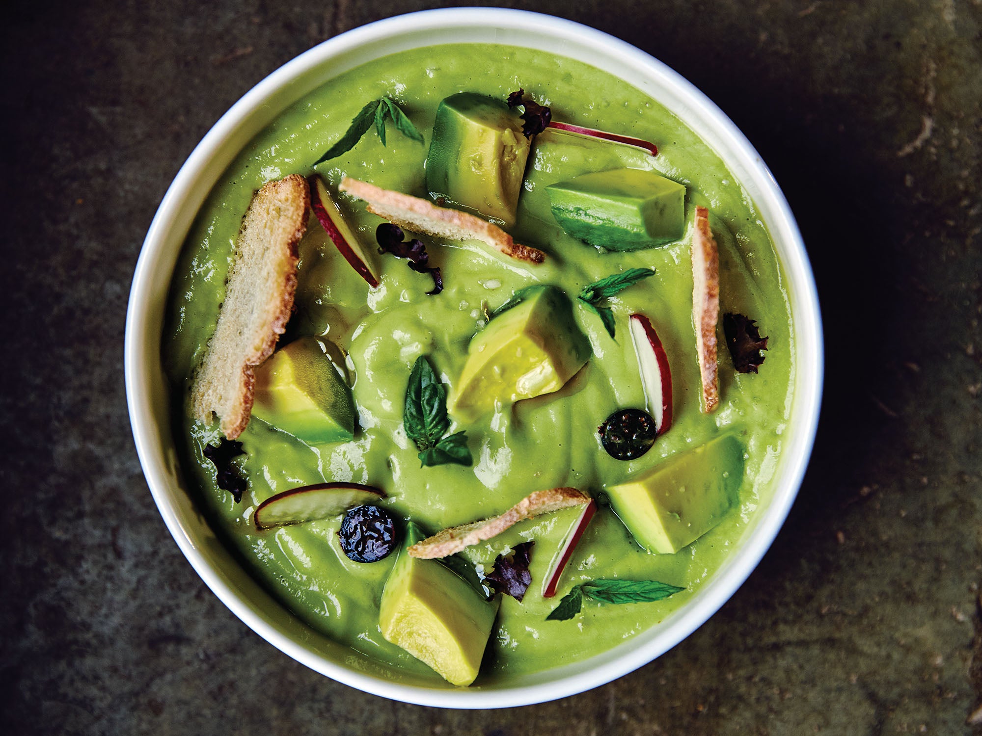 Avocado & Ginger Recovery Soup