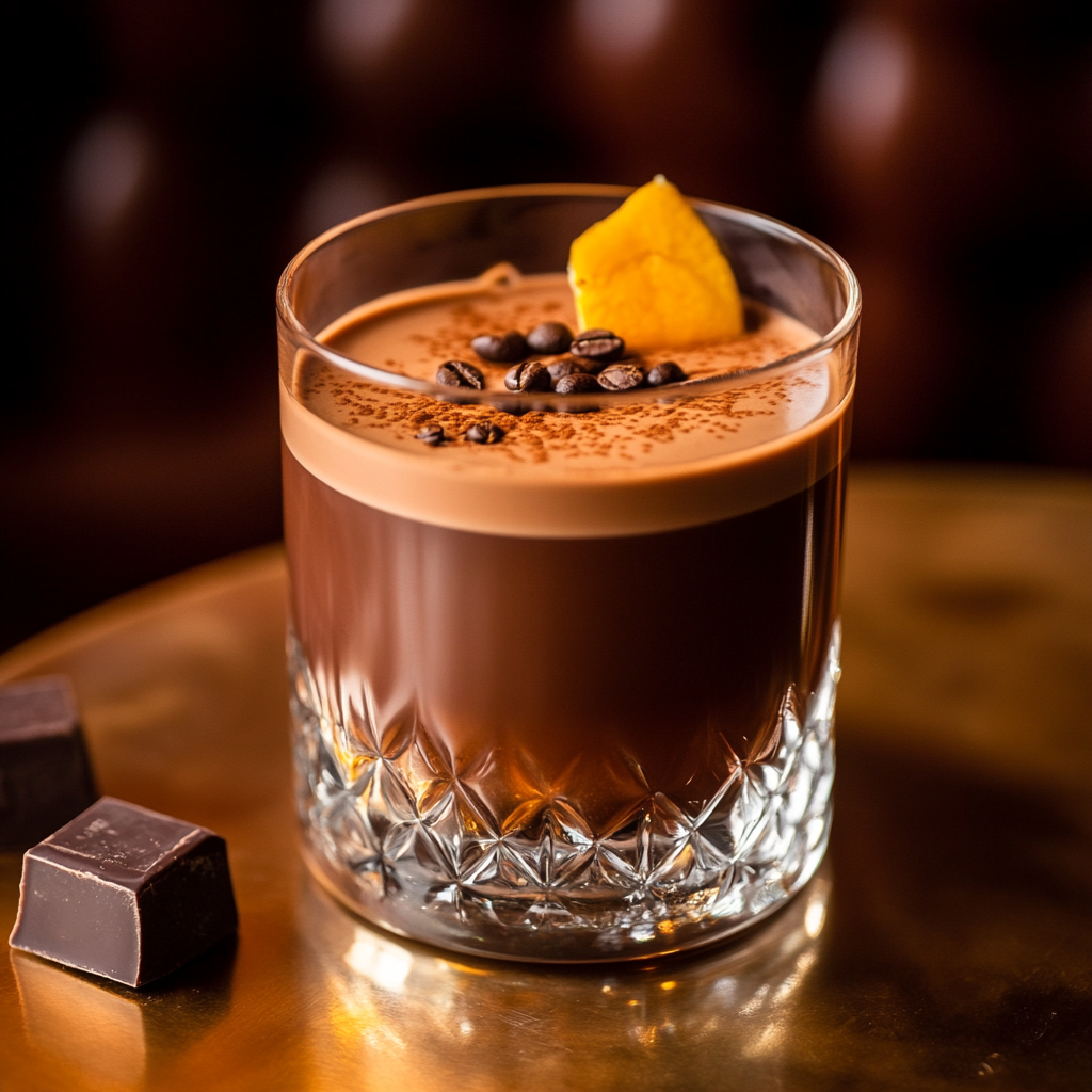 Smoky Chocolate Espresso Old Fashioned