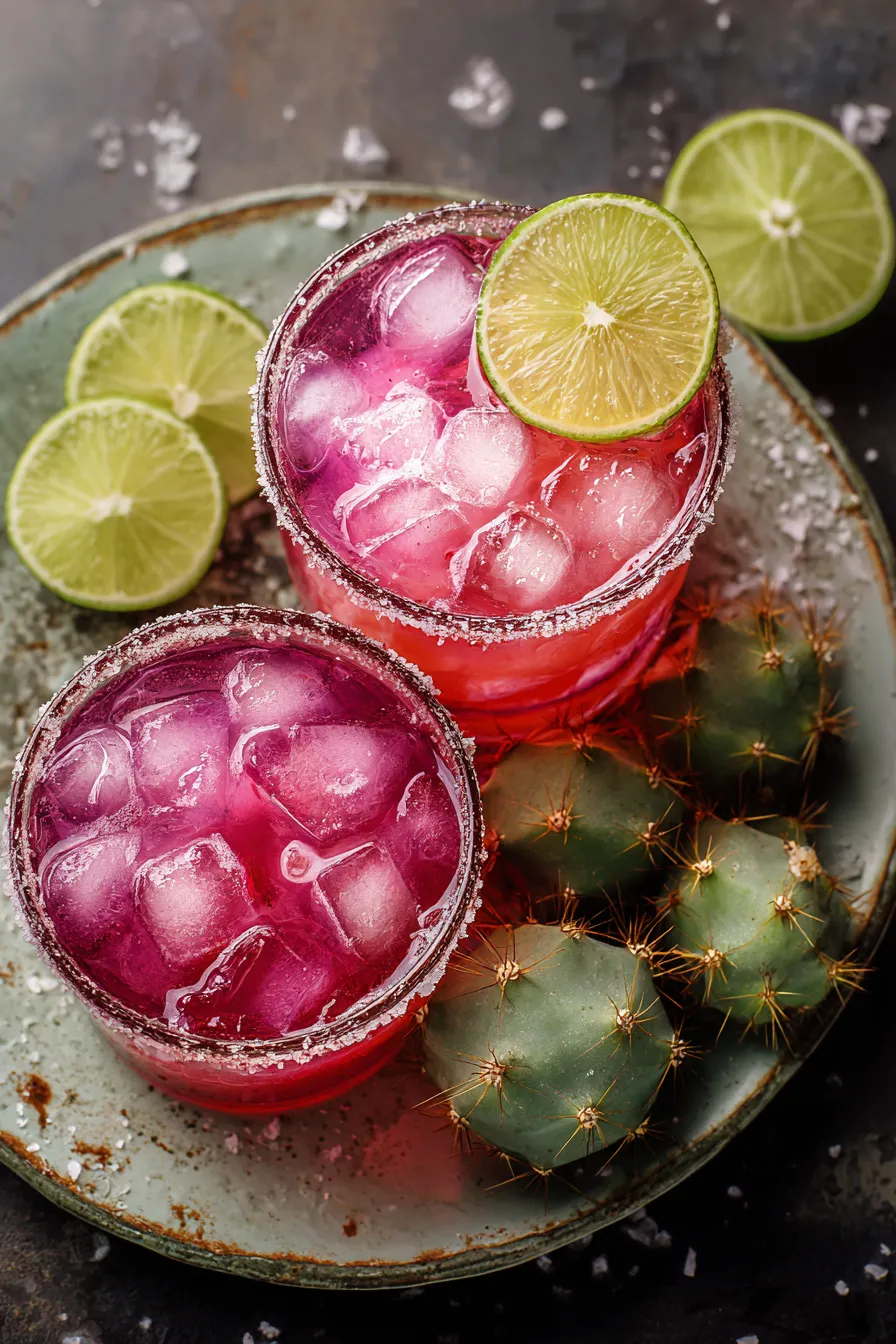 Tucson Prickly Pear Margarita