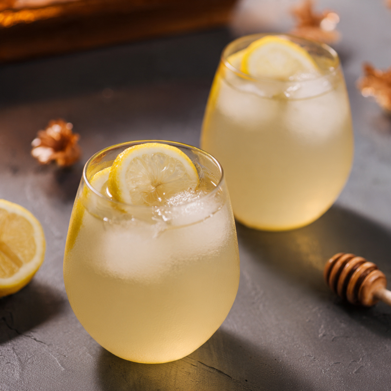 Honey-Ginger Lemonade Cooler